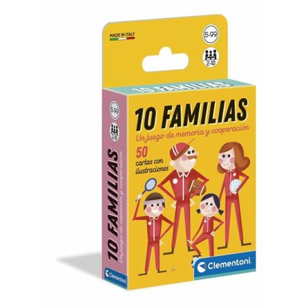 Jeu de société Clementoni 10 Familias ES