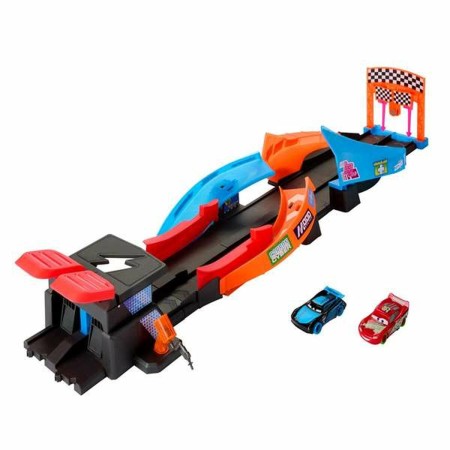 Piste lanceur Cars Glow Racers Fluorescent