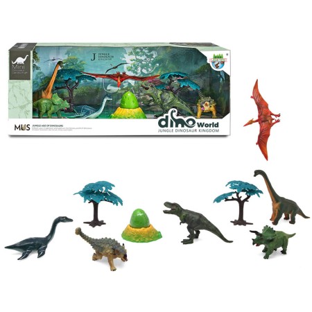 Set Dinosaures Jungle Dinosaur Kingdom