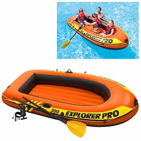 Barca Hinchable Intex Explorer Pro 300 (244 x 117 x 36 cm) (Reacondicionado A+)