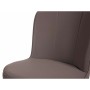 Sillón Concha Negro Morado Dorado Acero 53 x 88 x 67 cm (2 Unidades)