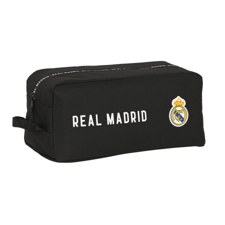 Range-Chaussures de Voyage Real Madrid C.F. Corporativa Noir 34 x 15 x 18 cm