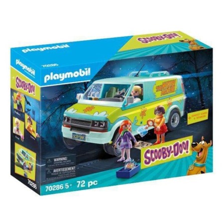 Playset de Vehículos  Playmobil Scooby-Doo! Mystery Machine 70286     72 Piezas