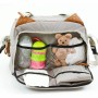 Bolso Cambiador de Pañales Baby on Board Titou Greige