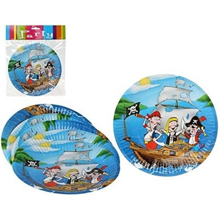 Service de vaisselle Pirates! Ø 18 cm 6 Unités Multicouleur