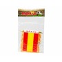 Drapeau 12 cm Espagne Ventouse de fixation