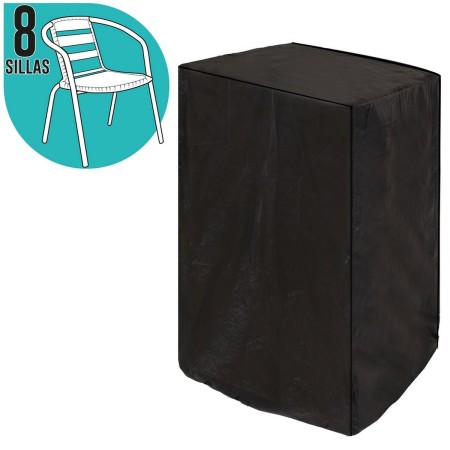 Étui de protection Pour les chaises Noir PVC 66 x 66 x 170 cm