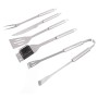 Kit d’Ustensiles pour Barbecue avec Mallette de Transport Acier inoxydable 37 x 16 x 8 cm