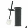 Brosse de salle de wc Stefanplast Elegance Gris Plastique 11,5 x 40,5 x 11,5 cm (6 Unités)