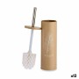 Brosse de salle de wc Tropical Bath Blanc Beige Acier Plastique 9,5 x 37,5 x 9,5 cm (12 Unités)