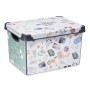 Boîte de rangement avec couvercle Memories Jeunes 22 L Plastique 29 x 23,5 x 39 cm (12 Unités)