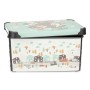 Boîte de rangement avec couvercle Enfant Route Plastique 10 L 23 x 16,5 x 35 cm (12 Unités)