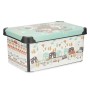 Boîte de rangement avec couvercle Enfant Route Plastique 10 L 23 x 16,5 x 35 cm (12 Unités)