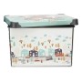 Boîte de rangement avec couvercle Enfant Route 22 L Plastique 29,5 x 23,5 x 39,5 cm (12 Unités)