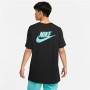 Camiseta de Manga Corta Hombre Nike Sportswear Negro