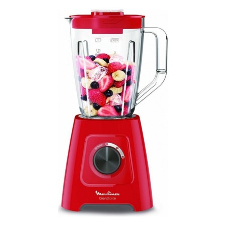 Bol mixeur Moulinex Blendforce 1,25 L 600W Rouge 2 L 600 W