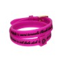 Bracelet Femme il mezzometro I LOVE YOU GOLD - BRACCIALE IN SILICONE/SILICONE BRACELET