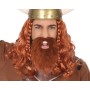 Fausse barbe Viking Marron