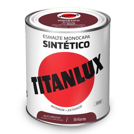 Vernis synthétique Titanlux 5808985 Brillant Rouge 750 ml