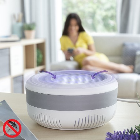 Lámpara Antimosquitos por Succión con Soporte de Pared KL Lite InnovaGoods V0103238 (Reacondicionado A)