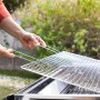 Barbecue au Charbon de Bois Pliable en Acier Inoxydable ExelQ InnovaGoods (Reconditionné B)