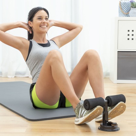 Barra de Sujeción para Abdominales con Ventosa y Guía de Ejercicios CoreUp InnovaGoods (Reacondicionado C)