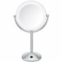 Miroir Grossissant avec LED Babyliss 9436E Double face Acier Acier inoxydable