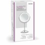 Miroir Grossissant avec LED Babyliss 9436E Double face Acier Acier inoxydable