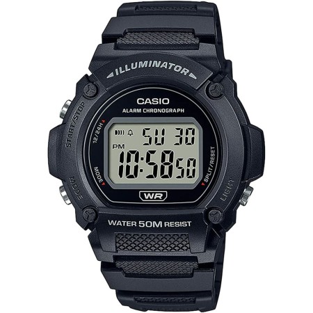 Reloj Unisex Casio W-219H-1AVEF Negro