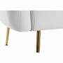 Fauteuil DKD Home Decor Beige Doré Mousse Bois Métal Plastique 81 x 75 x 73 cm