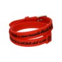 Bracelet Femme il mezzometro I LOVE YOU SILVER - SILICONE BRACELET