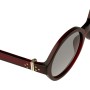 Gafas de Sol Mujer Linda Farrow ANN DEMEULEMEESTER 7 BURGUNDY 925 SILVER