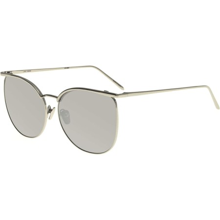 Gafas de Sol Mujer Linda Farrow 509 WHITE GOLD MIRROR