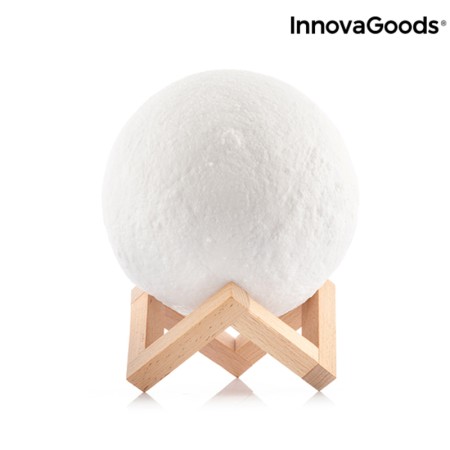 Lámpara LED InnovaGoods IG814724 Luna Blanco 1,5 W (Reacondicionado A)