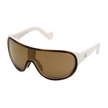 Lunettes de soleil Unisexe Moncler BROWN MIRROR SHIELD UNISEX