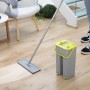 Serpillère avec seau à double action Klirimop InnovaGoods Gris (Reconditionné B)