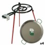 Poêle à Paella au Gaz Ø 46 cm Lot Métal (4 Unités)