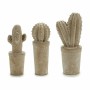 Figura Decorativa para Jardín Cactus Piedra Cemento 11 x 28 x 11 cm (3 Unidades)