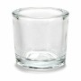 Bougeoir Transparent verre 6,5 x 6 x 6,5 cm (48 Unités)