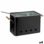 Barbecue Portable Fer 22 x 24,5 x 44 cm (4 Unités)