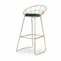 Tabouret Vert Doré Fer 51 x 94 x 52 cm (2 Unités)
