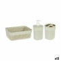 Ensemble de Bain Beige Plastique (12 Unités)