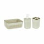 Ensemble de Bain Beige Plastique (12 Unités)