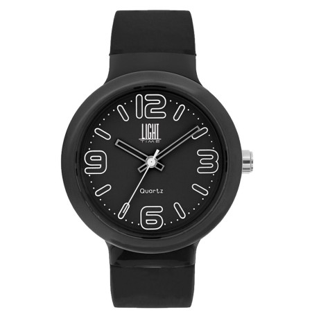 Reloj Unisex Light Time EUROPE Negro (Ø 40 mm)