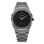 Reloj Unisex D1 Milano ULTRA THIN GUN METAL - RE-STYLE EDITION (Ø 40 mm)