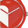 Montre Femme Swatch HALF HEART WHITE ST. VALENTINE'S DAY SPECIAL PACK (Ø 41 mm)