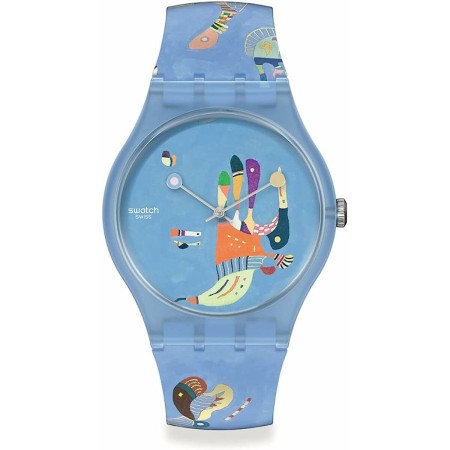 Reloj Hombre Swatch BLUE SKY, BY VASSILY KANDINSKY (Ø 41 mm)