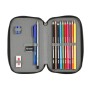 Plumier double Safta Real Madrid CF 12,5 x 4 x 19,5 cm Multicouleur (28 pcs)