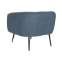 Fauteuil DKD Home Decor Bleu Doré Mousse Bois Métal 81 x 75 x 73 cm