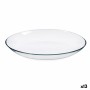 Fuente de Cocina Invitation Ovalada Transparente Vidrio 820 ml (13 Unidades)